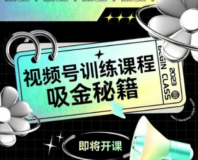 如何做好视频号，视频号训练课程，吸金秘籍-生财赚 -赚钱新动力