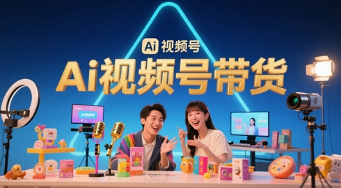 风口已至！AI视频号带货轻松月入过1W，99%的普通人却卡在内容制作门槛-生财赚 -赚钱新动力