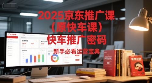 2025京东推广课（原快车课）解锁京东快车推广密码，新手必看运营宝典-生财赚 -赚钱新动力