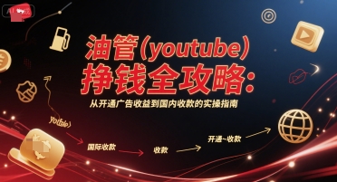 油管(youtube)挣钱全攻略：从开通广告收益到国内收款的实操指南-生财赚 -赚钱新动力