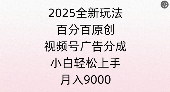 视频号创作者分成计划之情感赛道，多平台发布，多份收益-生财赚 -赚钱新动力