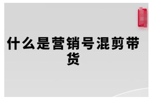 营销号混剪带货，从内容创作到流量变现的全流程，教你用营销号形式做混剪带货-生财赚 -赚钱新动力