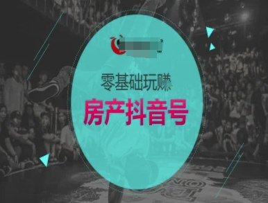 零基础玩转房产抖音号-抖音卖房教程-生财赚 -赚钱新动力