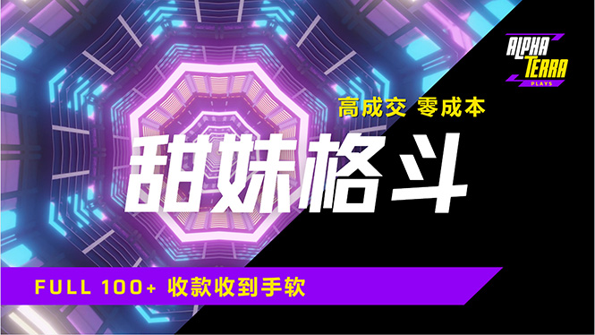 （14559期）高成交零成本，售卖甜美格斗课程，谁发谁火，加爆微信，日入1000+收款…-生财赚 -赚钱新动力