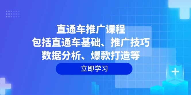 （14001期）直通车推广课程：包括直通车基础、推广技巧、数据分析、爆款打造等-生财赚 -赚钱新动力